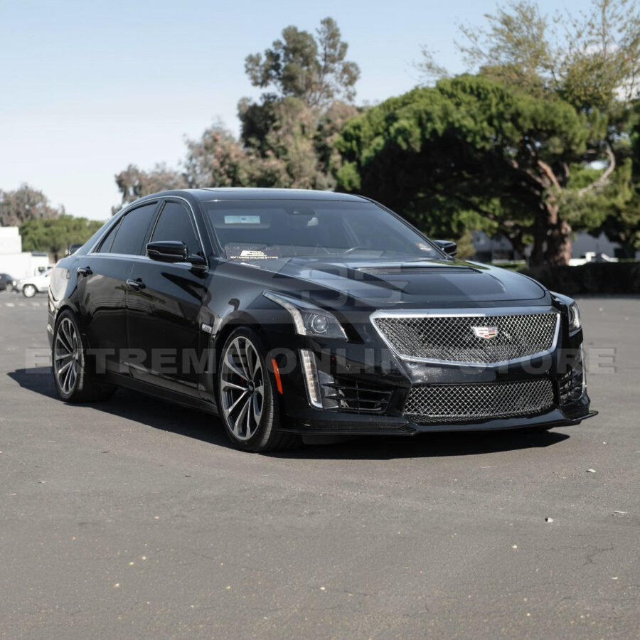 EOS 2016-2019 Cadillac CTS-V Front Splitter & Side Wheel - Image 8