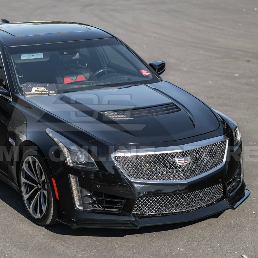 EOS 2016-2019 Cadillac CTS-V Front Splitter & Side Wheel - Image 9