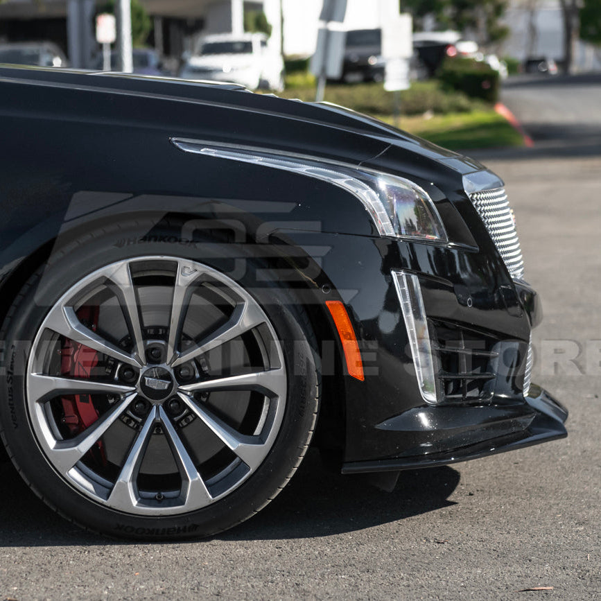 EOS 2016-2019 Cadillac CTS-V Front Splitter & Side Wheel - Image 10