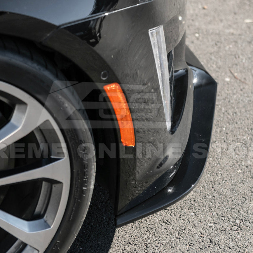 EOS 2016-2019 Cadillac CTS-V Front Splitter & Side Wheel - Image 12