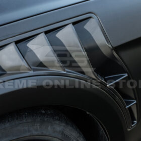 FFP Mustang S550 GTD Style Primed Black Front Side Vented Fenders for Mustang GT - Image 9