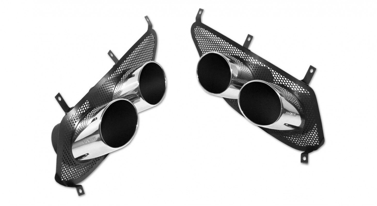 NOVITEC Tailpipes with Mesh Inserts for Ferrari Roma / Roma Spider