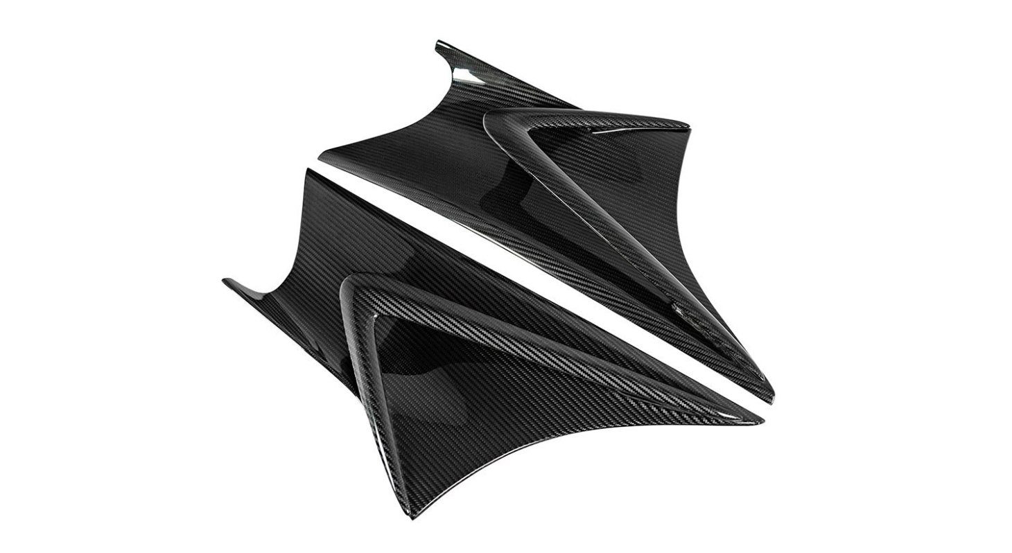 NOVITEC Carbon Front Fender Inserts for Ferrari Purosangue