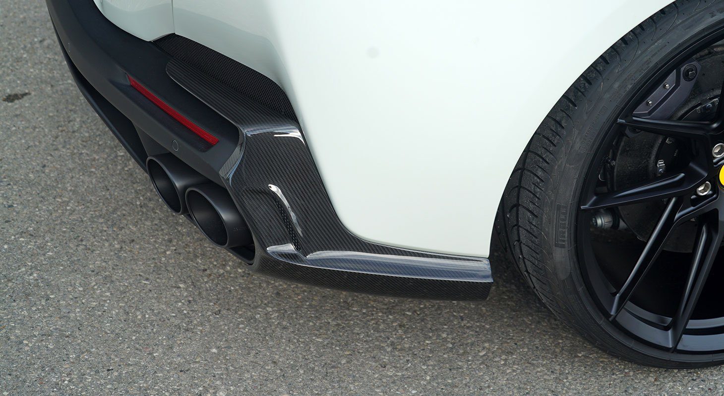 NOVITEC Carbon Rear Bumper Attachments