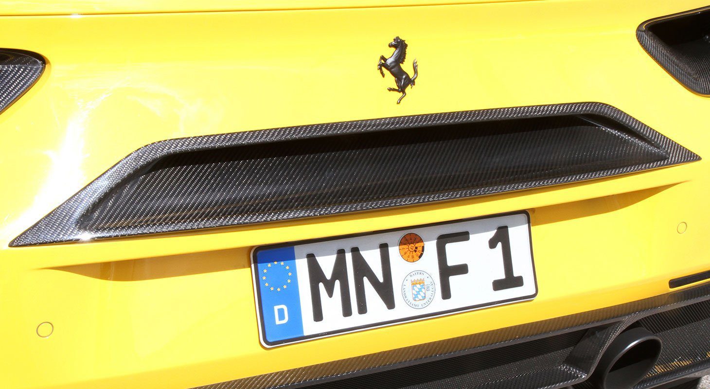 NOVITEC Rear Center Air-Outlet detail