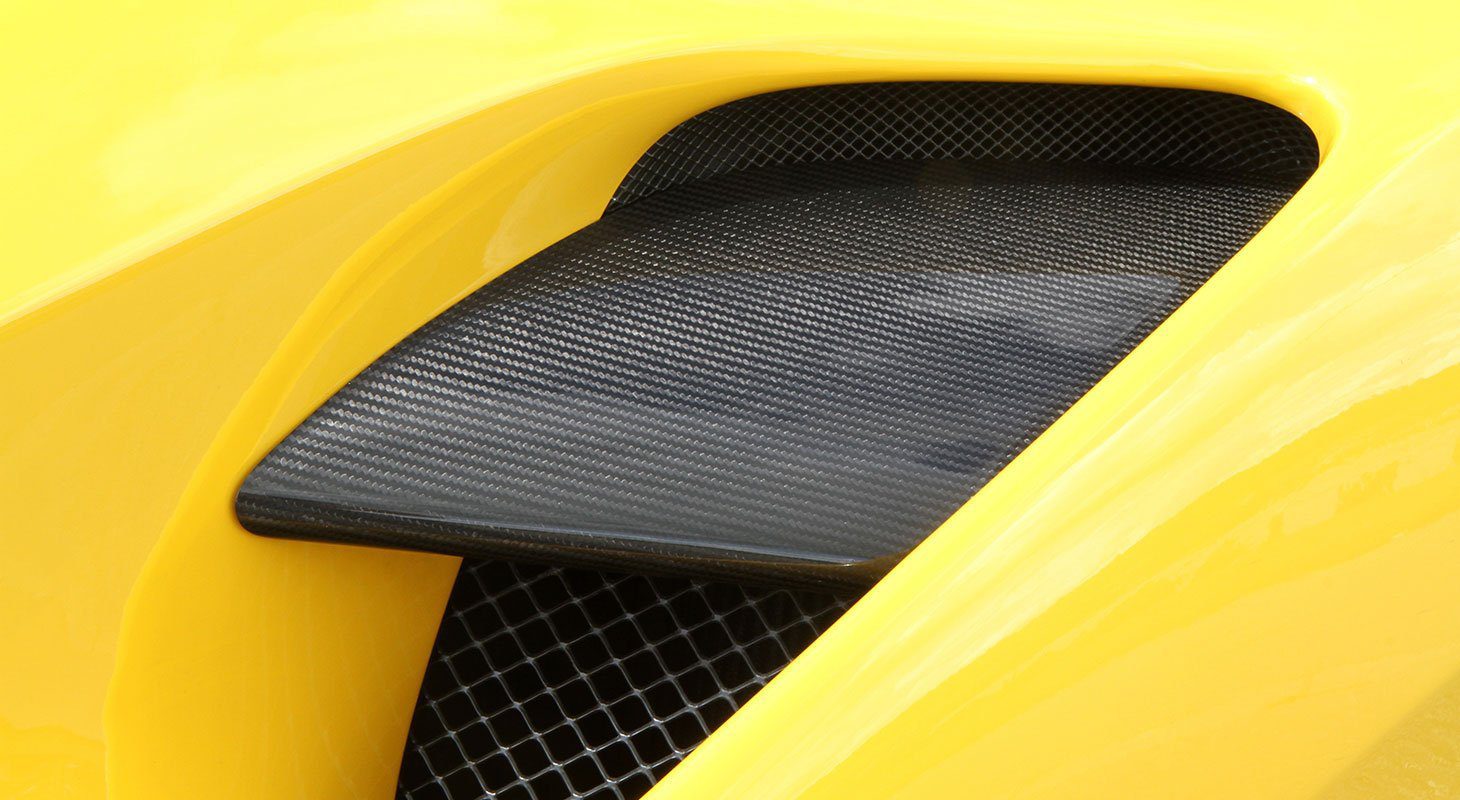 NOVITEC Carbon Sidewall Air-Guide Covers detail