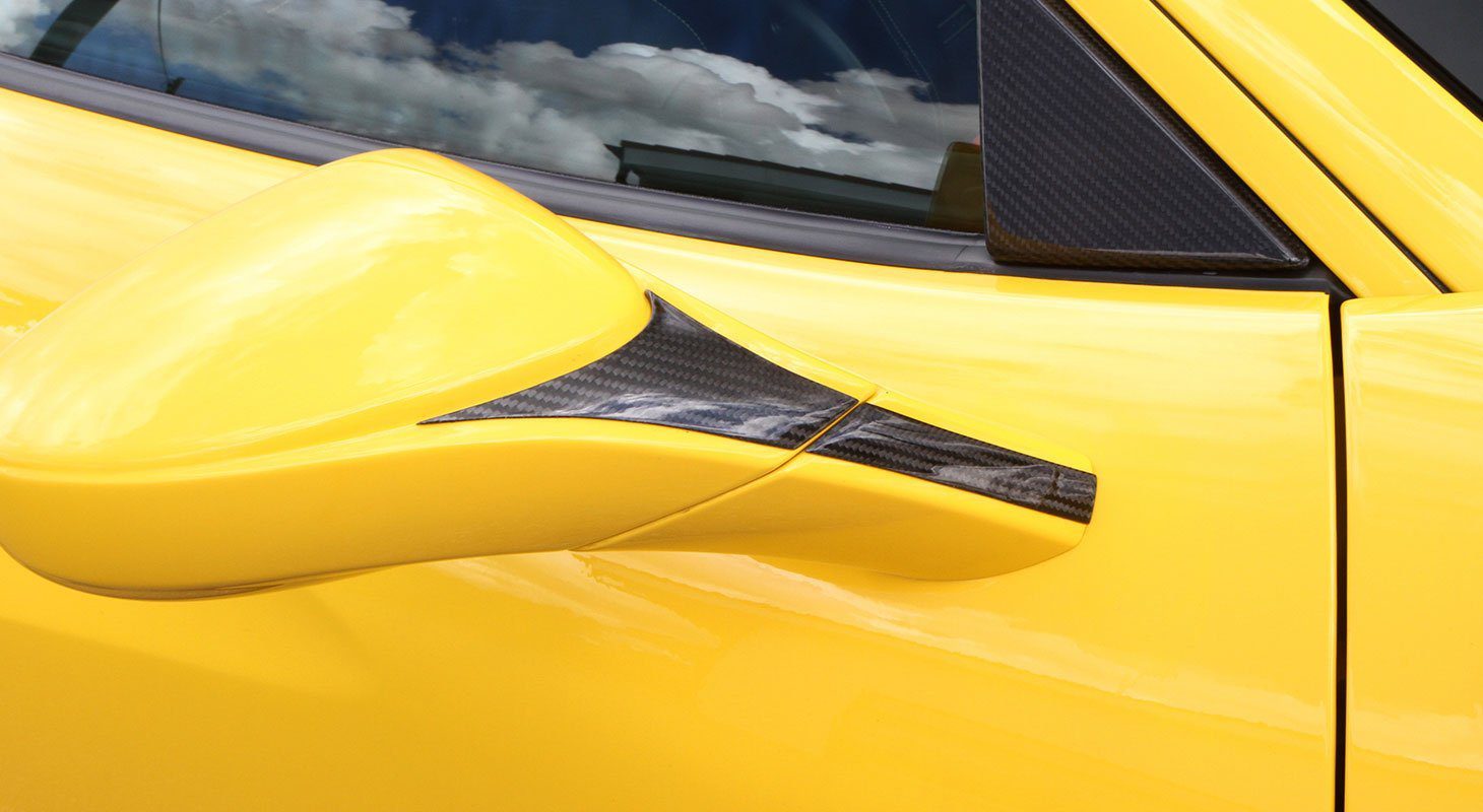 NOVITEC Carbon Mirror Covers detail