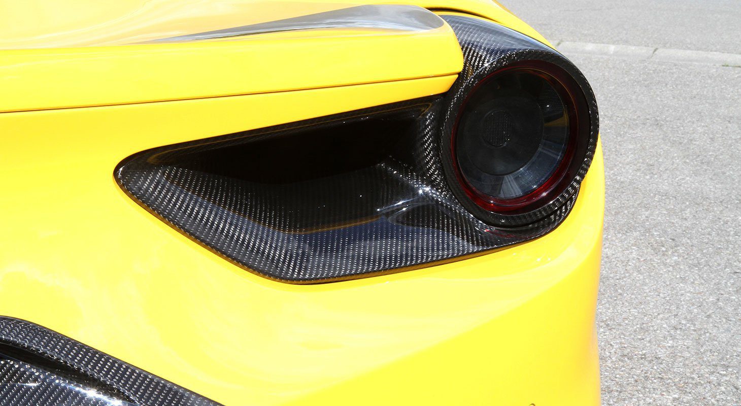 NOVITEC Carbon Rear Side Air-Outlets detail