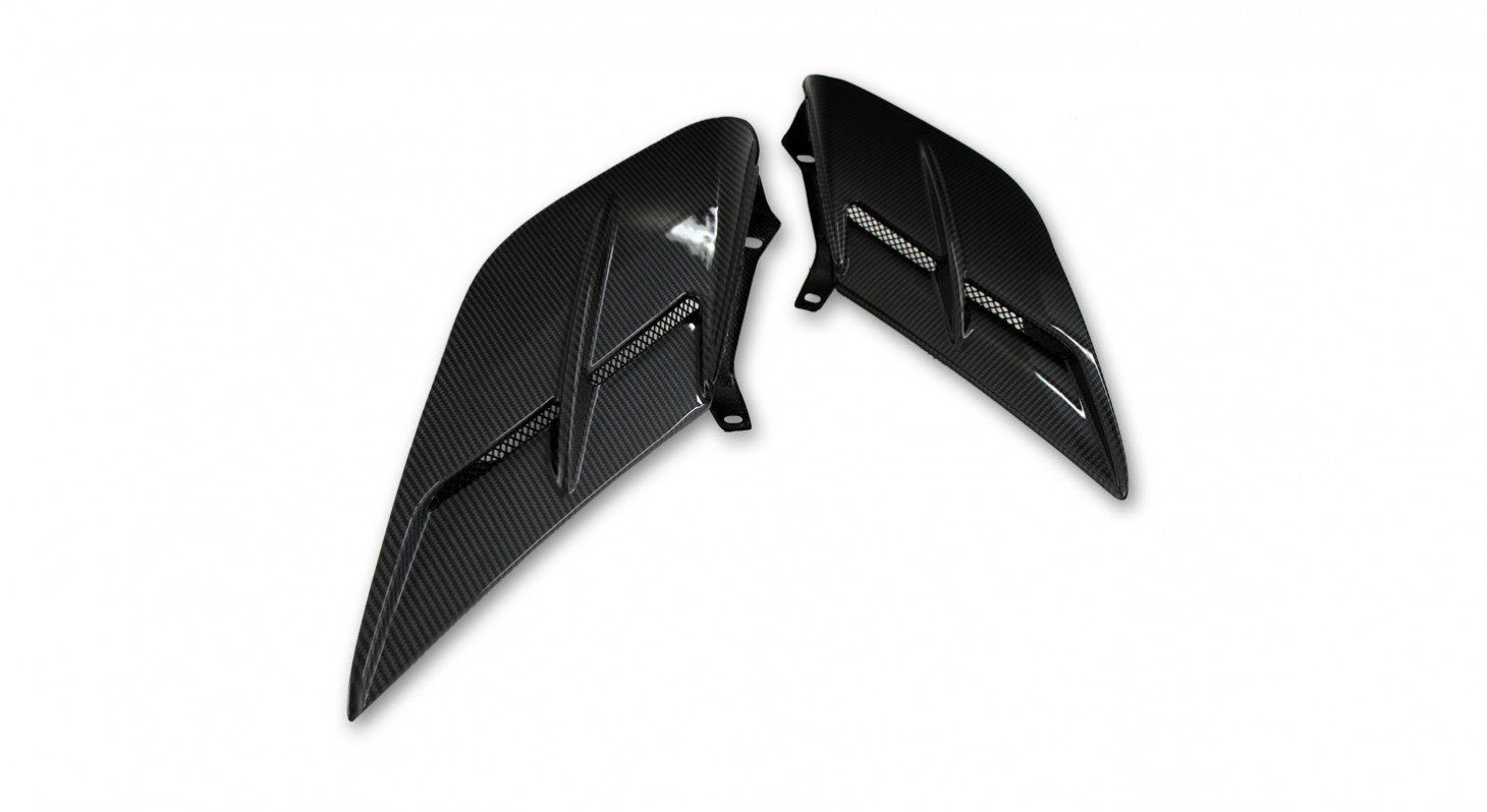 NOVITEC N-Largo Carbon Sidewall Air-Guides for Ferrari 488