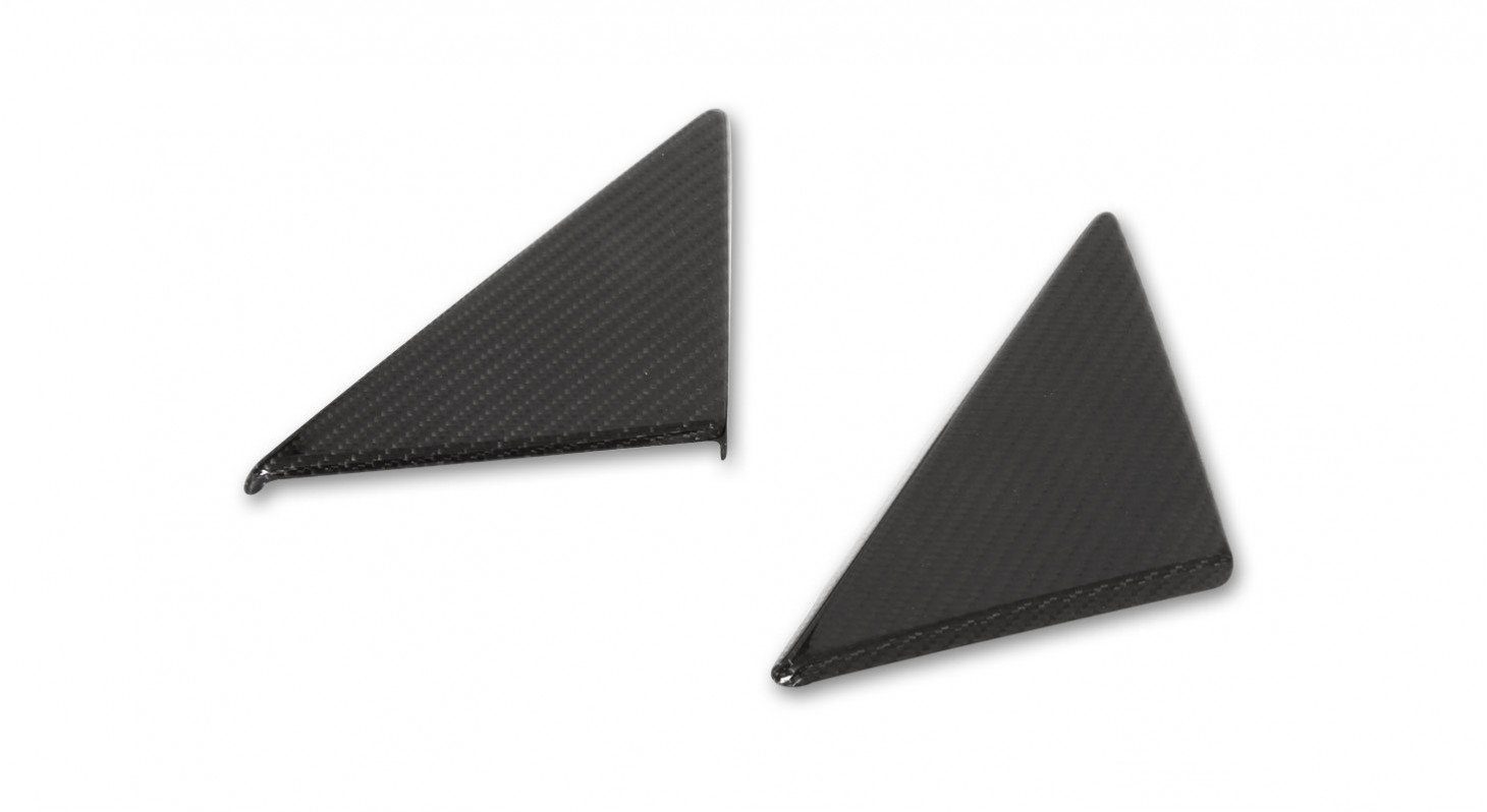 NOVITEC Carbon Side Window Triangle Covers for Ferrari 488 Pista