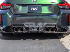 RW Carbon G87 M2 DTM Carbon Fiber Rear Diffuser for BMW M2 - Image 4