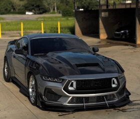 MAZ 2024-2026 Ford Mustang S650 Carbon Fiber Trunk With D...