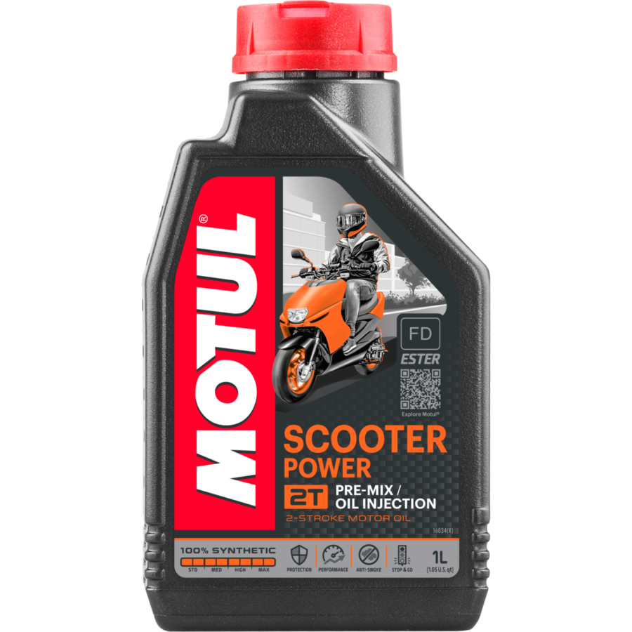 Motul SNOWPOWER 2T EST 12X1L (Case of 12)