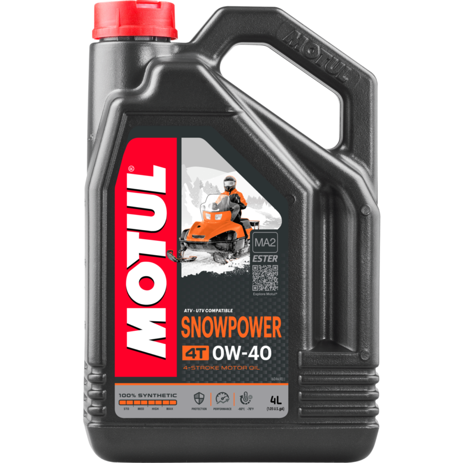 Motul SNOWPOWER 4T 0W40 1L (Case of 12)