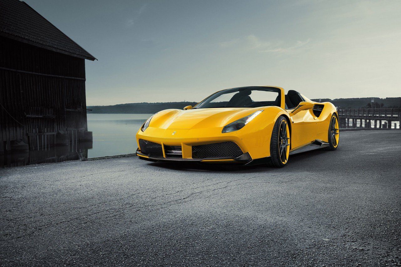 NOVITEC Ferrari 488 Spider side