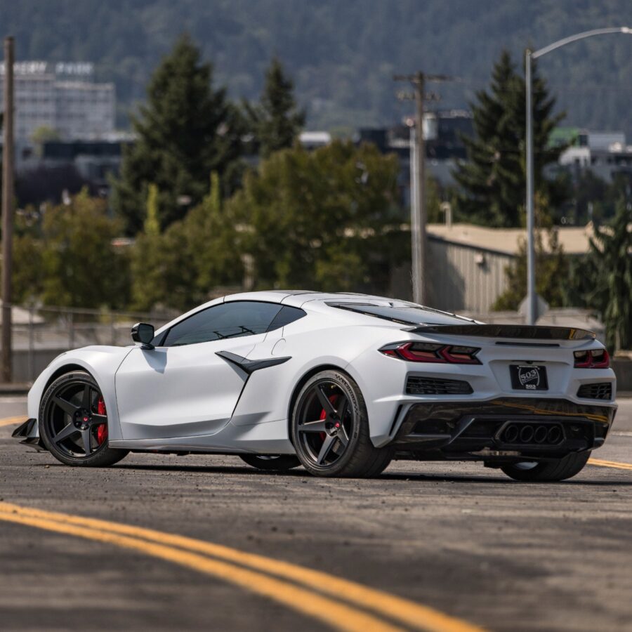 RSC 2023-2025 Chevrolet Corvette Z06 GTZ Carbon Fiber Ducktail Spoiler - Image 8