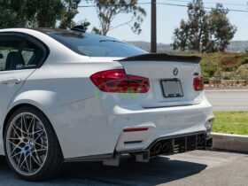 RW Carbon F30/F80 GTX Carbon Fiber Trunk Spoiler for BMW M3 - Image 2