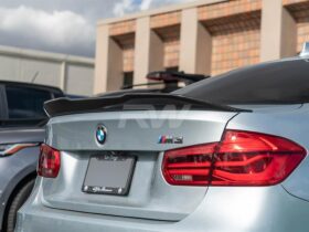 RW Carbon 2015-2020 BMW F30/F80 GTX Carbon Fiber Trunk Sp...