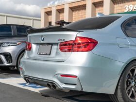 RW Carbon F30/F80 GTX Carbon Fiber Trunk Spoiler for BMW M3 - Image 3