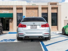 RW Carbon F30/F80 GTX Carbon Fiber Trunk Spoiler for BMW M3 - Image 4