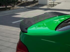 RW Carbon F30/F80 GTX Carbon Fiber Trunk Spoiler for BMW M3 - Image 5