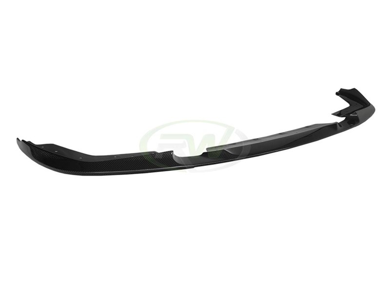 RW Carbon 2019-2022 BMW G20 3D Style Carbon Fiber Front Lip Spoiler - Image 5