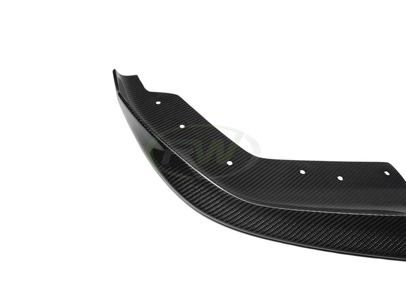 RW Carbon 2019-2022 BMW G20 3D Style Carbon Fiber Front Lip Spoiler - Image 6