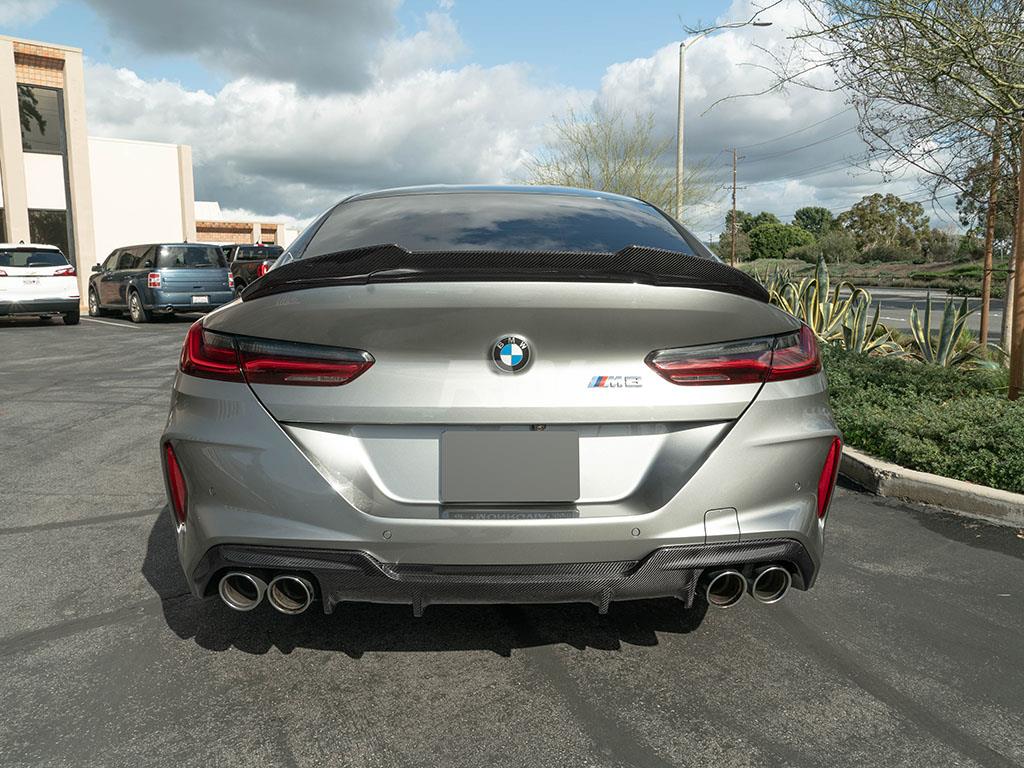 RW Carbon 2019-2025 BMW F91 F92 F93 M8 OE Style Carbon Fiber Diffuser - Image 9
