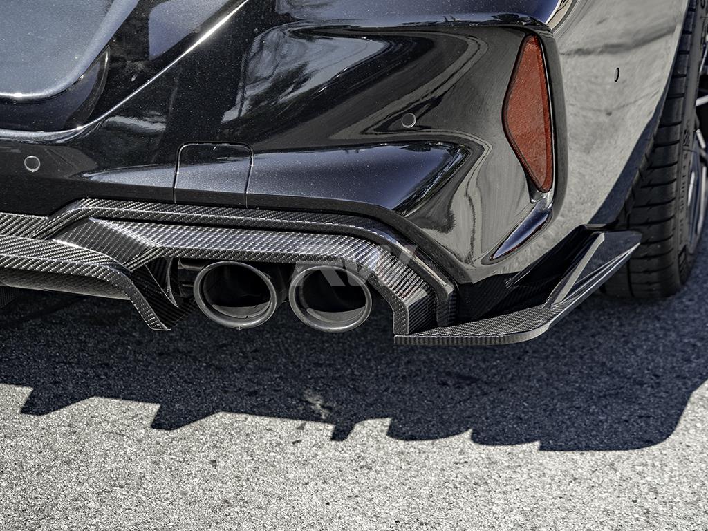 RW Carbon 2019-2025 BMW F91 F92 F93 M8 SQ Style Carbon Fiber Diffuser - Image 9