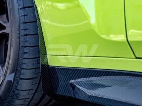RW Carbon G8X M3/M4 Carbon Fiber Splash Guards for BMW M3 - Image 3