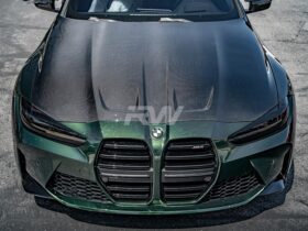 RW Carbon G8X M3/M4 OEM Style Carbon Fiber Hood for BMW M3 - Image 2