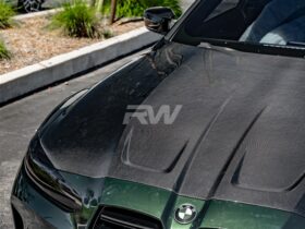 RW Carbon G8X M3/M4 OEM Style Carbon Fiber Hood for BMW M3 - Image 4