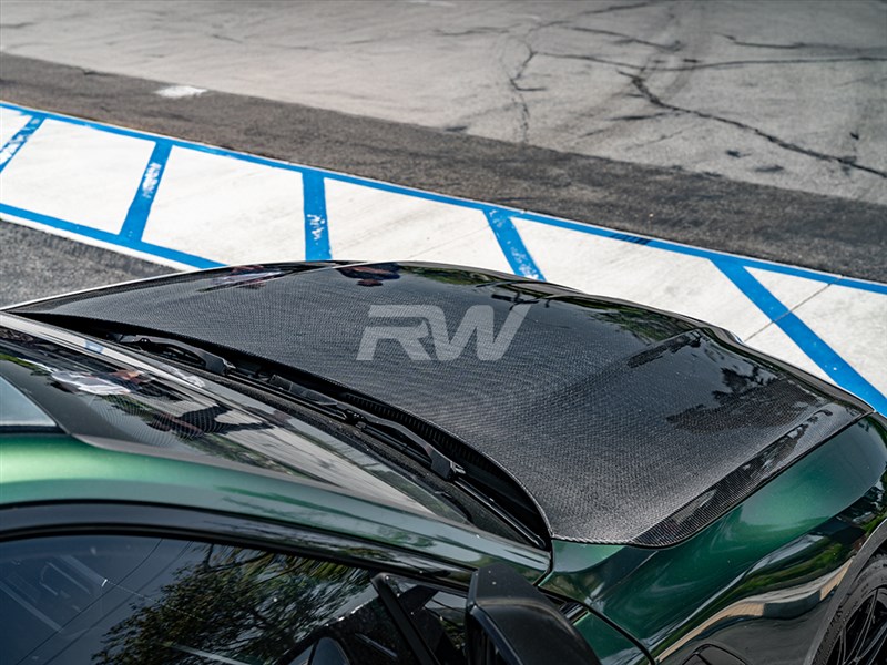 RW Carbon 2021-2026 BMW G8X M3/M4 OEM Style Carbon Fiber Hood - Image 6