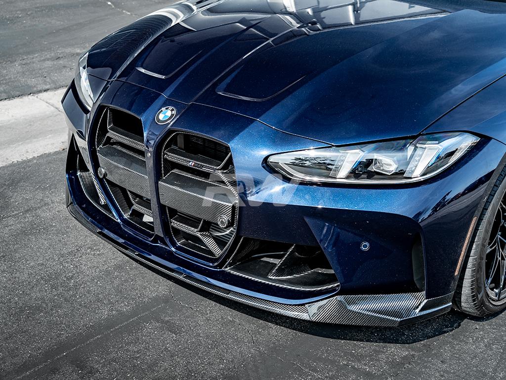 RW Carbon 2021-2026 BMW G8X M3/M4 Performance Style Carbon Fiber Front Lip - Image 9