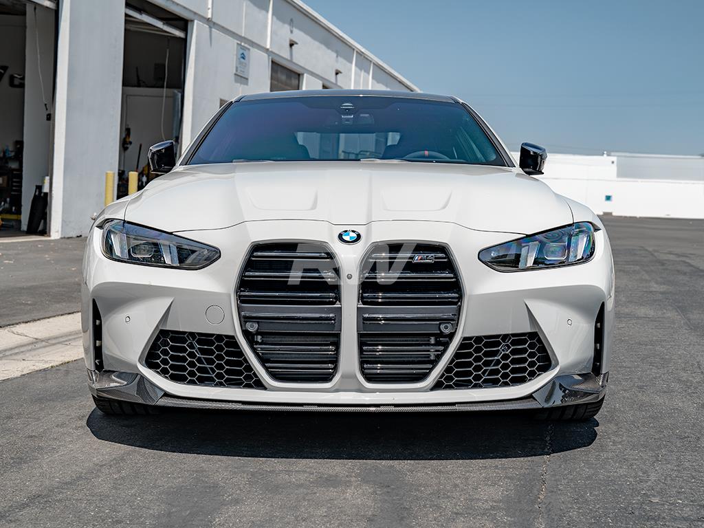 RW Carbon 2021-2026 BMW G8X M3/M4 Performance Style Carbon Fiber Front Lip - Image 7