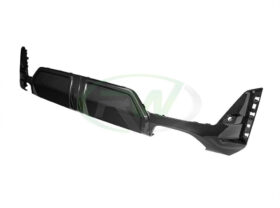 RW Carbon M340i G20 LCI Carbon Fiber Performance Style Diffuser for BMW 3 Series - Image 2