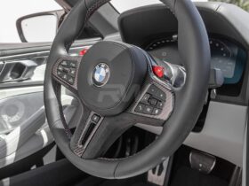RW Carbon 8 Series M8 Carbon Fiber Alcantara Steering Wheel Trim