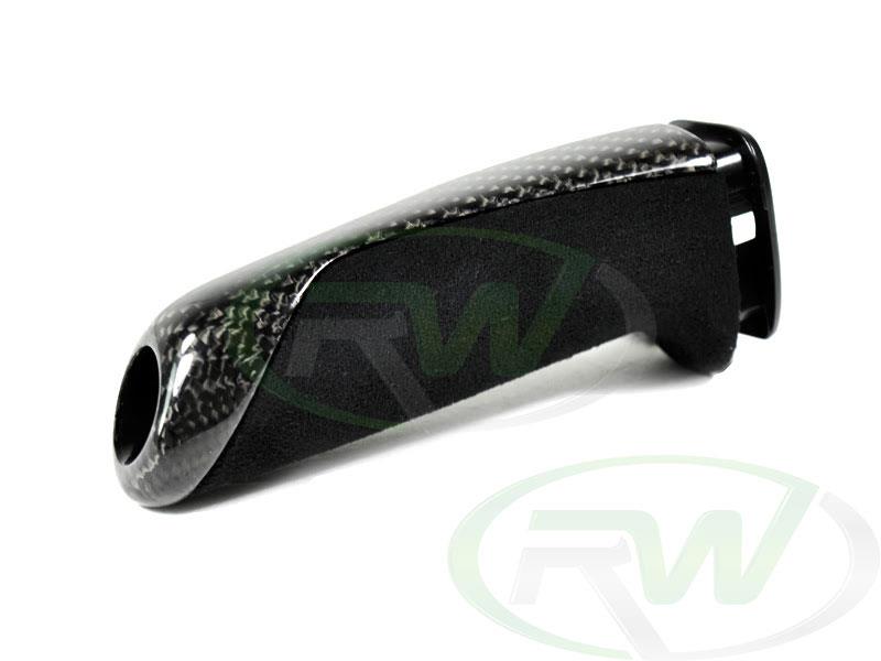 RW Carbon 1999-2006 BMW Carbon Fiber Alcantara E-Brake Handle - Image 5