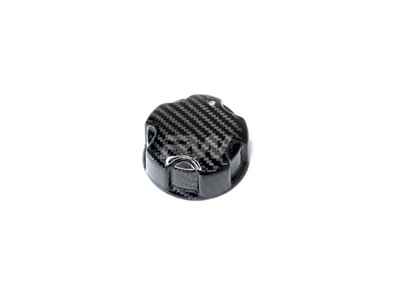 RW Carbon 2015-2020 BMW Carbon Fiber Charge Cooler Tank Cap Cover - Image 3