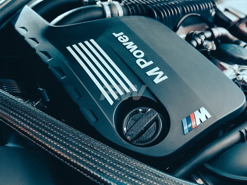 RW Carbon 2014-2026 BMW Carbon Fiber Competition Oil Cap Covers - Image 3