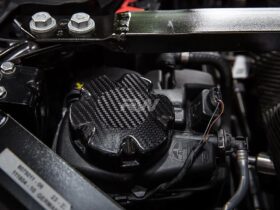 RW Carbon 2007-2025 BMW Carbon Fiber Coolant Tank Cap Cover