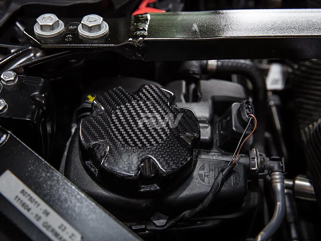 RW Carbon 2007-2025 BMW Carbon Fiber Coolant Tank Cap Cover