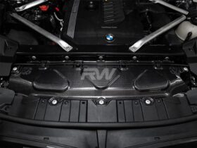 RW Carbon 2015-2026 BMW Carbon Fiber Engine Bay Cooling S...