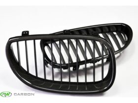 RW Carbon 2004-2010 BMW E60 E61 Carbon Fiber Kidney Grilles