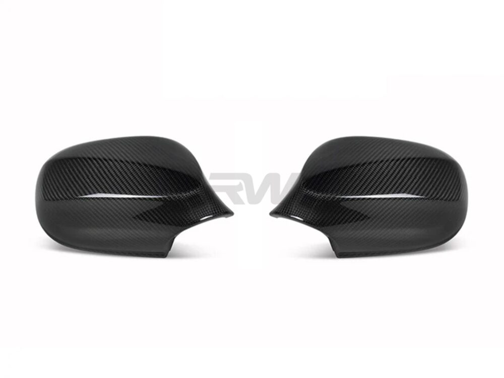 RW Carbon 2011-2013 BMW E82 1-Series LCI Carbon Fiber Mirror Caps