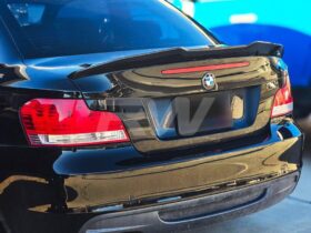RW Carbon E82 Carbon Fiber GTX Trunk Spoiler