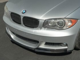 RW Carbon E82 E88 Carbon Fiber Front Lip Spoiler - Image 6