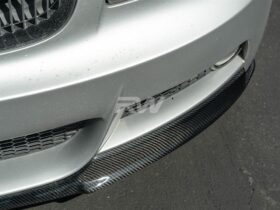 RW Carbon E82 E88 Carbon Fiber Front Lip Spoiler - Image 7