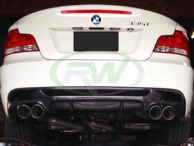 RW Carbon E82 E88 Perf. Style Carbon Fiber Diffuser - Image 14