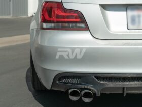 RW Carbon E82 E88 Perf. Style Carbon Fiber Diffuser - Image 2